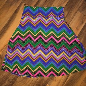 Fun LulaRoe Sz Large Azure